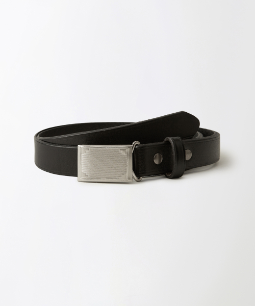 OSTD PLAQUE BELT_SILVER