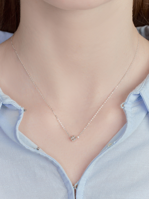 ■ENGBROX■ silver925 clova pearl necklace EBNL24010SV 앵브록스(ENGBROX) [silver925] clova pearl necklace - 후기