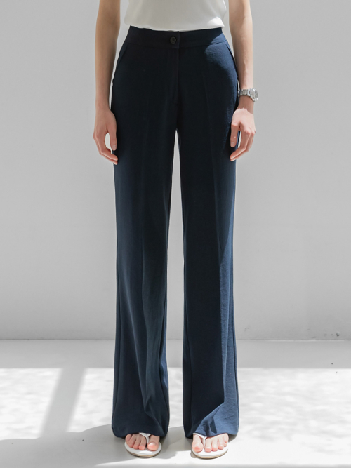 Summer Boots cut Slacks_NSSL4262 (navy)