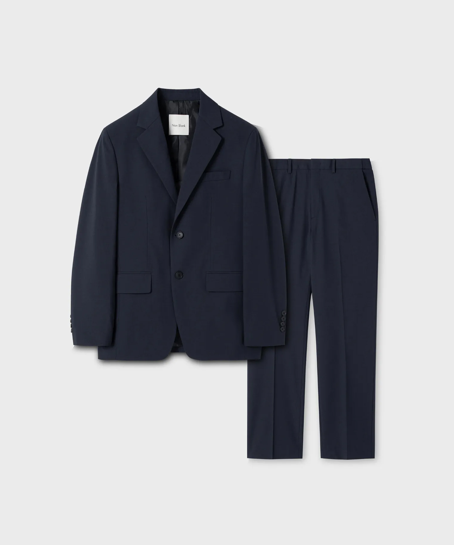 [SAINT YEAR] SEMI OVER FIT SET-UP SUIT_DARK NAVY