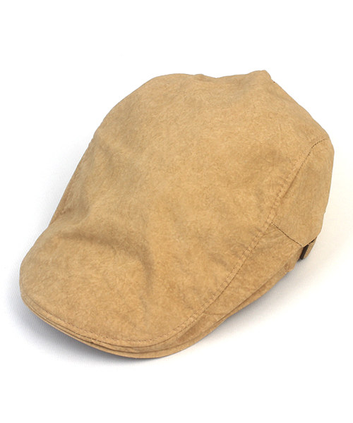 Bio Washing Side Belt Beige Huntingcap 헌팅캡