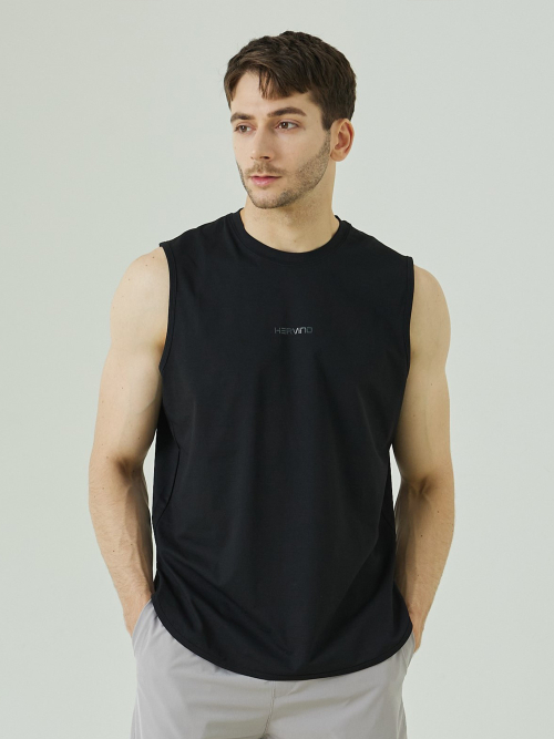 Свободная майка Muscle на каждый день [Black]
