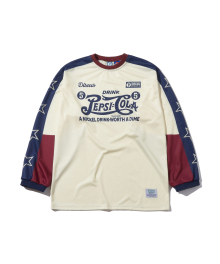 Pepsi Long Sleeve Mesh T-Shirt