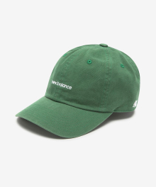 NBGDEFE502 / C-64 LETTER LOGO BALLCAP (HUNTER)