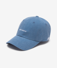 NBGDEFE502 / C-64 LETTER LOGO BALLCAP (L/BLUE)