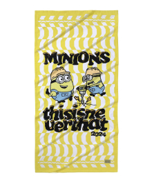 TNT MINIONS Beach Towel Yellow