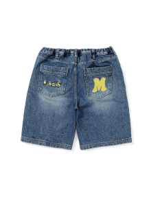 TNT MINIONS Denim Half Short Blue