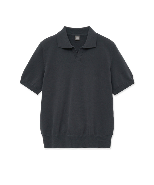 Легкое поло Ice Cotton (Charcoal)