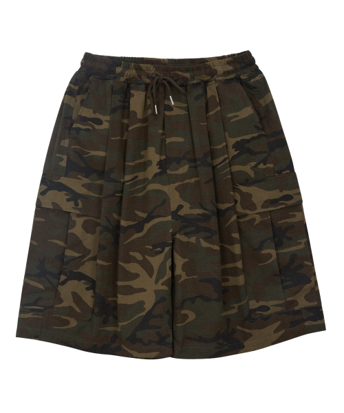 Шорты-карго бермуды Ripstop с защипами (Khaki)
