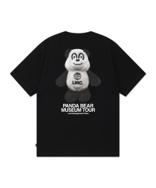 PANDA BEAR MUSEUM TOUR TEE black