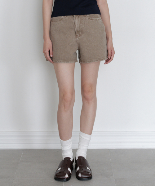 Bambi washed half denim