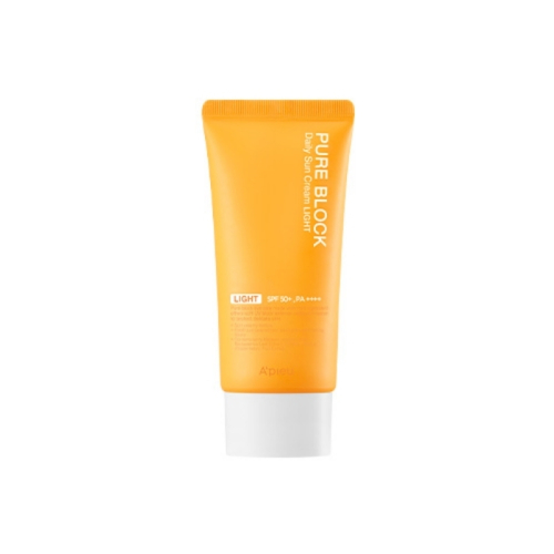 어퓨() 퓨어블록 내추럴 데일리 선크림 라이트(SPF50+) 상품 이미지