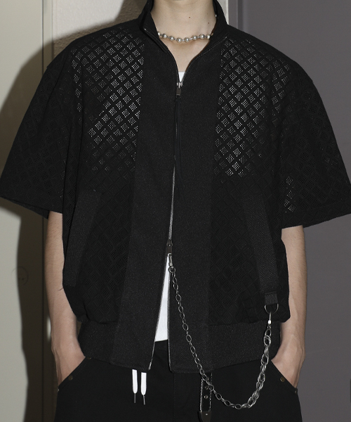 이에스씨 스튜디오(ESC STUDIO) punching chain short sleeves