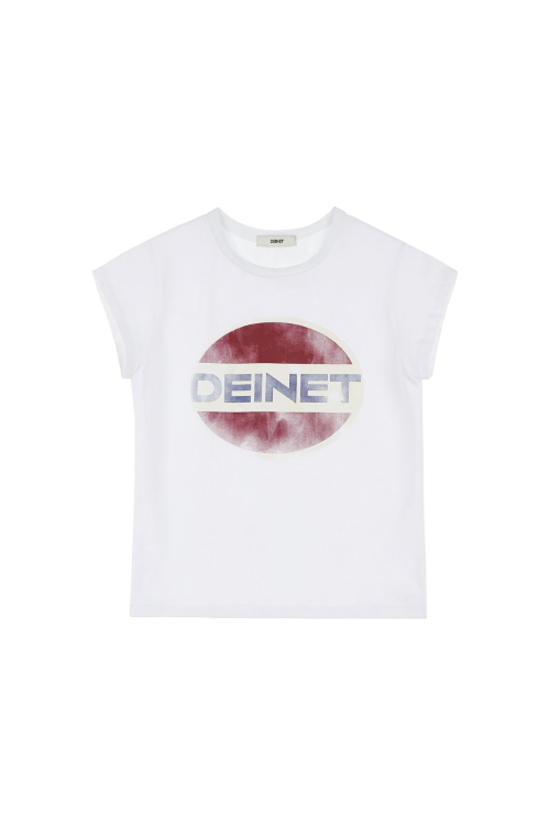 VINTAGE GRAPHIC CROPPED T-SHIRTS IN WHITE