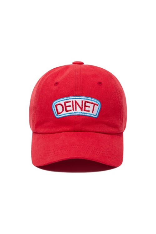 ★DEINET★DEINET ARCH LOGO CAP IN RED 送料込★韓国★正規品★ 다이닛(DEINET) DEINET ARCH LOGO CAP IN RED - 사이즈 & 후기