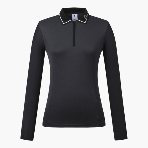 데상트골프() 여성 하이넥 긴팔 티셔츠 (DP32WFTL71) 상품 이미지