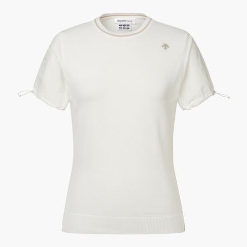 데상트골프() 여성 하이브리드 반팔 니트 (DP32WFKP71) 상품 이미지