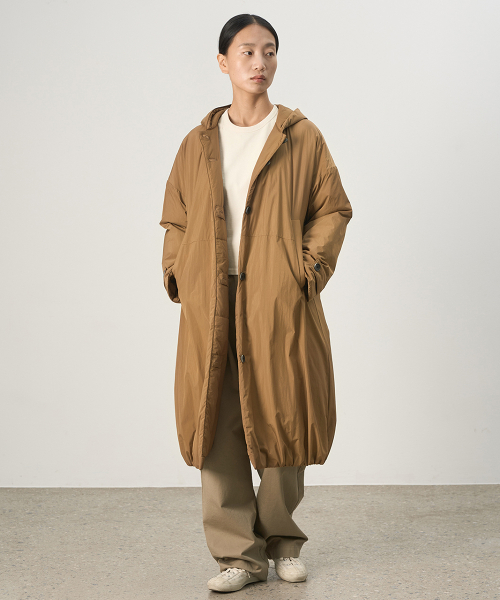 Under Puff Coat Camel