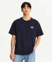 NBNEE31133 / UNI 헤리티지 타이포그래픽 반팔티 (NAVY)