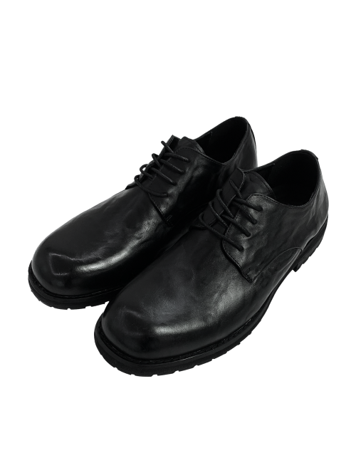 버튼서울() 리얼 홀스레더 더비슈즈 블랙 (말가죽) 상품 이미지