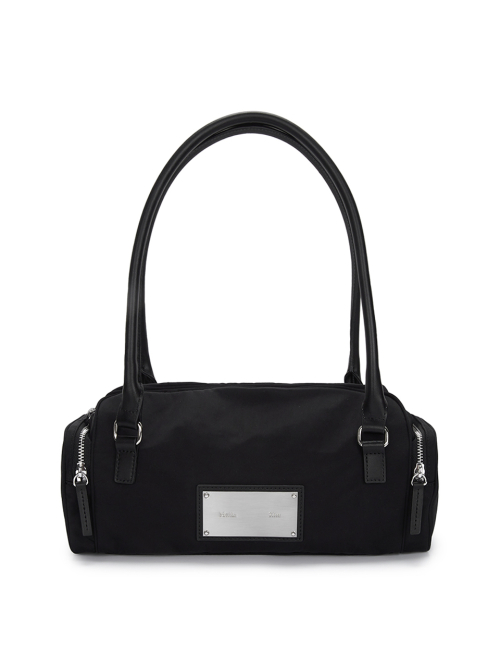 MUSINSA | MATIN KIM NYLON BOSTON BAG IN BLACK