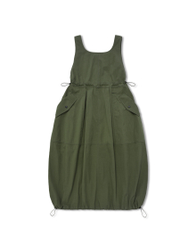 [AG.W] Field Balloon One-piece - Khaki