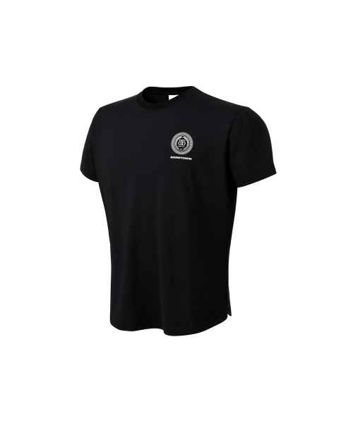본투윈(BORN TO WIN) QUICK DRY SEMI MUSCLE FIT T-SHIRTS [BLACK] - 사이즈 & 후기 | 무신사