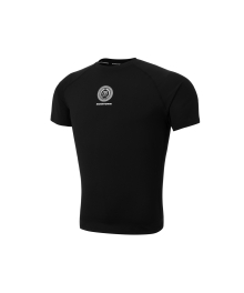 HERITAGE EMBLEM MUSCLE FIT T-SHIRTS [BLACK]