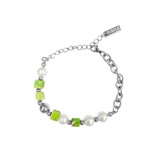 Greenie pearl bracelet