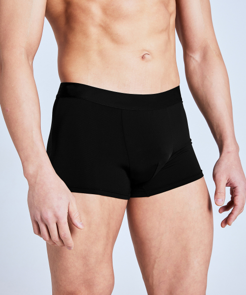 nudy fit seamless solid черный драузы мужской
