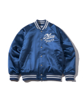 나이스웨더 컬래버 Nice Series Stadium Jacket Dark Blue