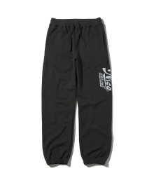 나이스웨더 컬래버 Nice Series Sweat Pants Washed Black