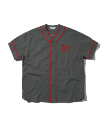 나이스웨더 컬래버 Nice Series Baseball Shirt Grey