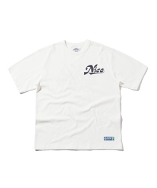 나이스웨더 컬래버 Nice Series T-shirt Off White