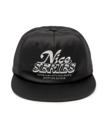 나이스웨더 컬래버 Nice Series 5-Panel Cap Black