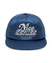 나이스웨더 컬래버 Nice Series 5-Panel Cap Dark Blue