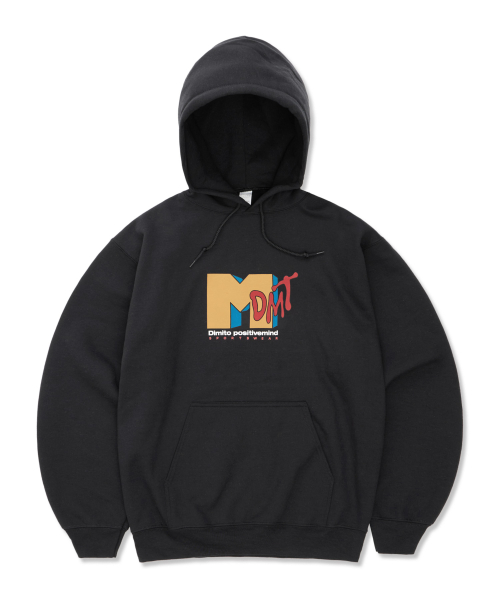 DMTV HOODIE BLACK
