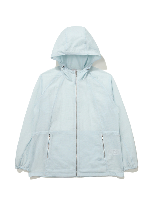 женский signature mesh куртка (Pastel BLUE)_Pastel BLUE
