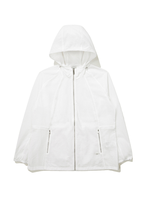 женский signature mesh куртка (White)_White