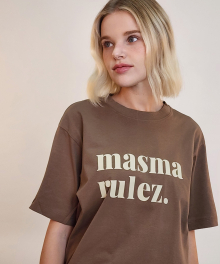 MSMRZ cool cotton T-shirt_Brown