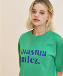 MSMRZ cool cotton T-shirt_Green/Blue