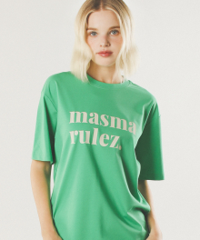 MSMRZ cool cotton T-shirt_Green/Yellow