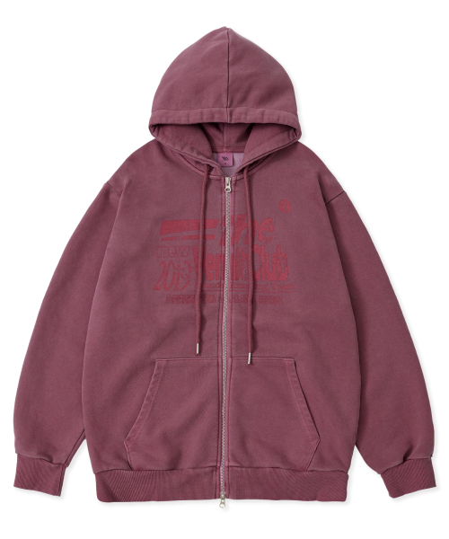Худи на молнии MRT Pigment - Dust Pink