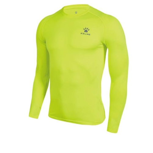 3891113 Tech Fit лонгслив-термобелье (тонкий) — Neon Yellow