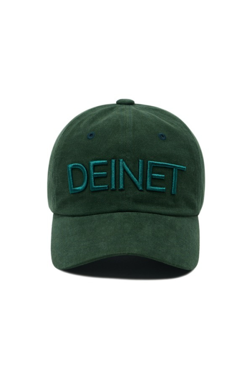 DEINET LOGO CAP IN GREEN