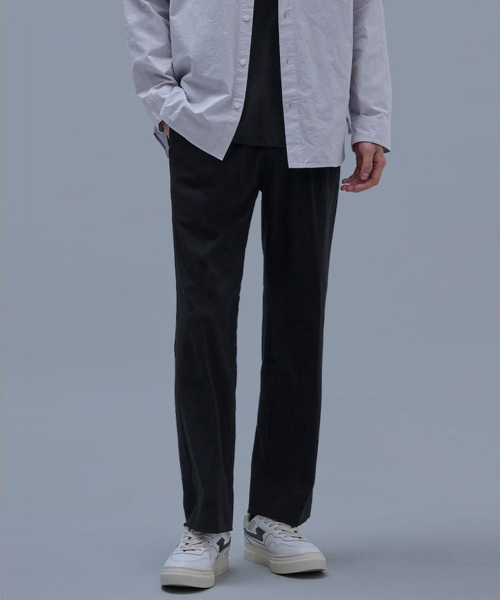 Ordinary OneTuck Slacks Black