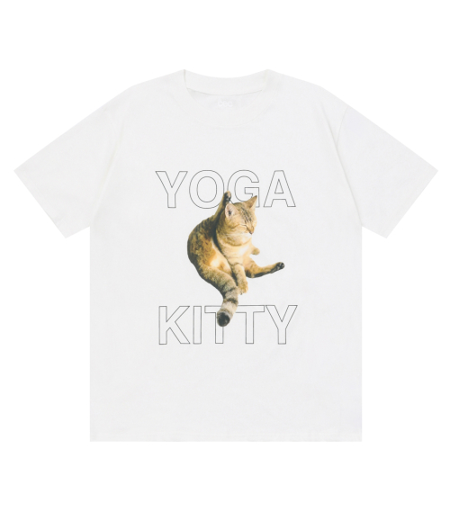 【CHANCECHANCE】YOGA KITTY T-SHIRT CHANCECHANCE