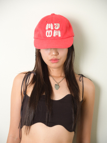 워시드 구피 캡 Washed Goofy Cap (Red)