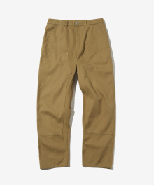 CANVAS CARPENTER DOUBLE KNEE PANTS_BEIGE