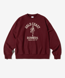 V.S.C SWEAT(GOLD COAST RUNNERS)_WINE